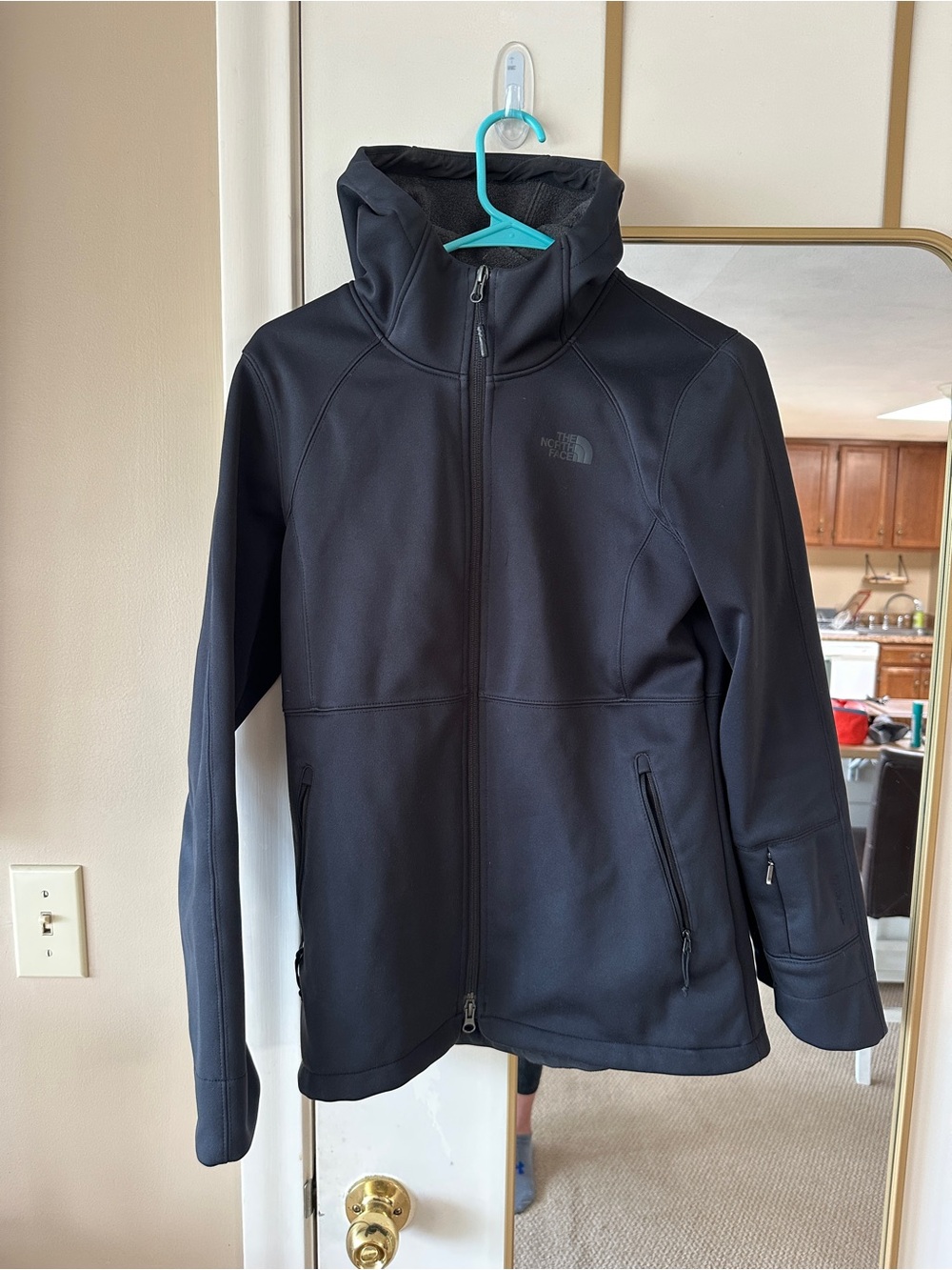 The North Face Black Softshell Utility Jacket Women’s Small